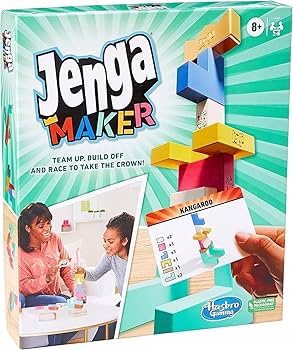 Amazon | Hasbro Gaming Monopoly ジェンガメーカー 木製
